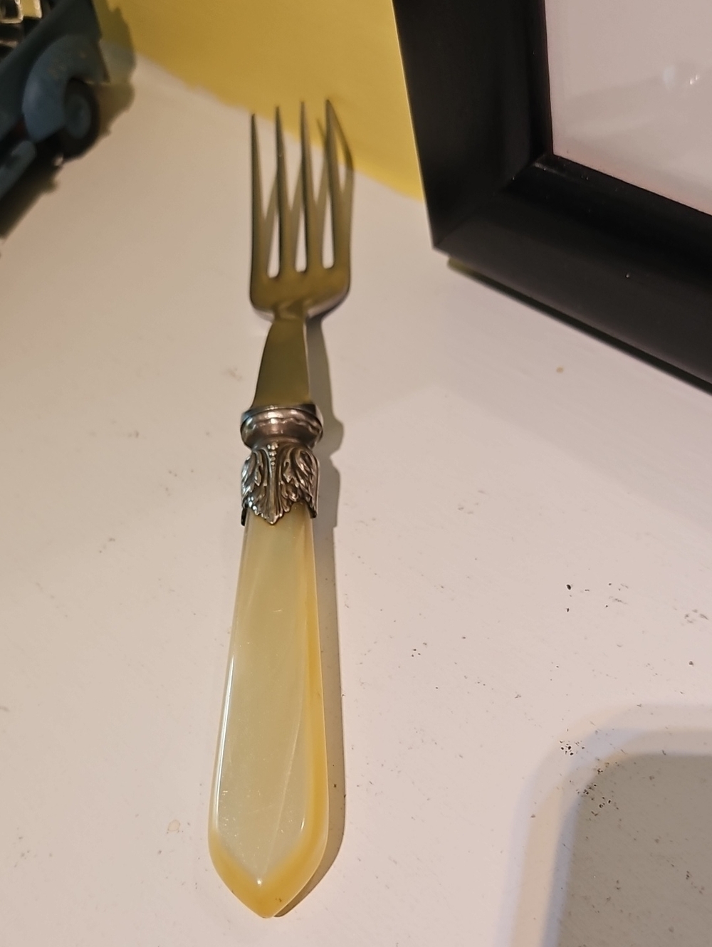 Jean Couzon Galaxy Pearl Handle Salad Fork